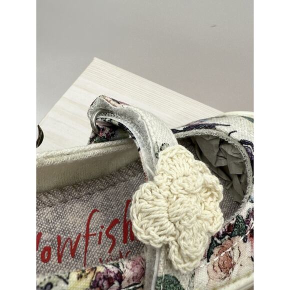 Blowfish Malibu Toddler Girls Floral Slip-on Sneaker - Size 6M New In Box! - Picture 9 of 10